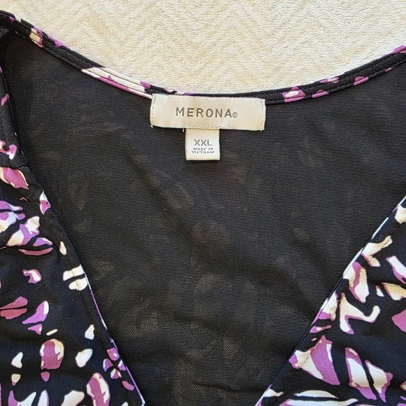 Merona Ladies Compression Blouse - Picture 2 of 7